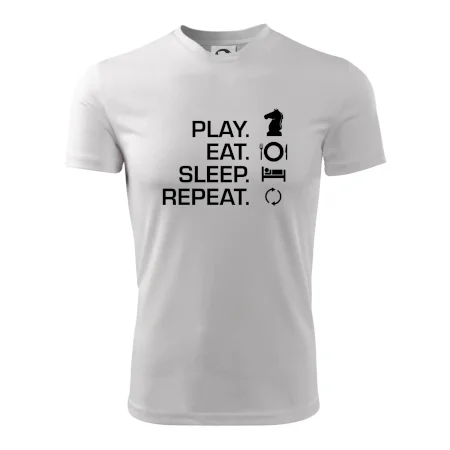 Eat sleep play - šach