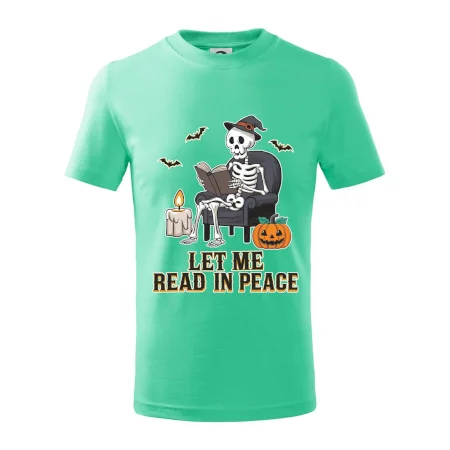 Let me read in peace