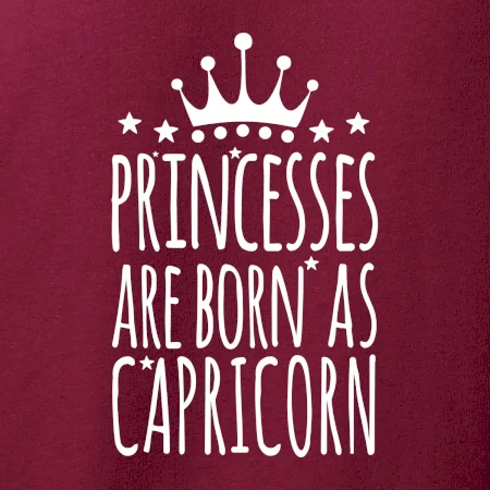 Princesses are born as Capricorn - Kozorožec