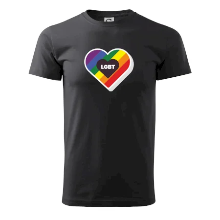 LGBT srdce dúhové