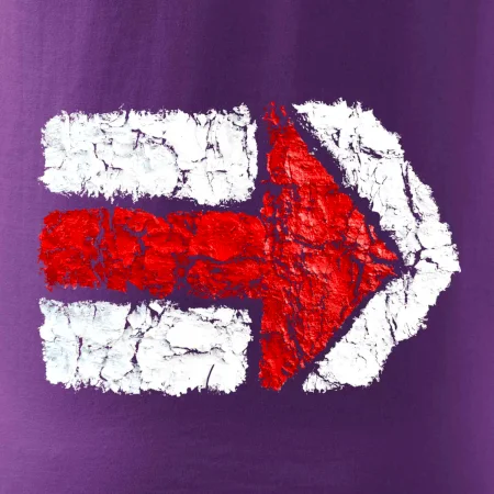 Párová turistická značka  červená