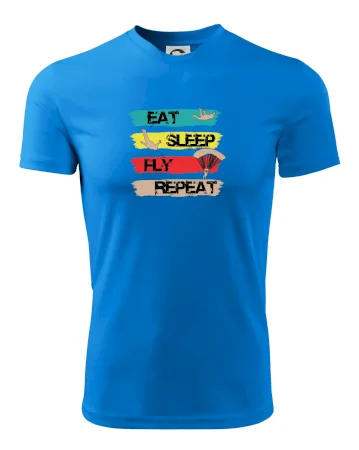 Eat Sleep Fly Repeat Paragliding