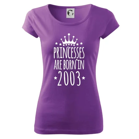 Princesses are born in 2003
