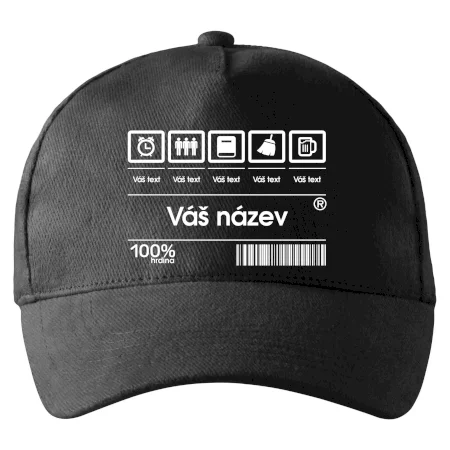 Čárový kód - Vlastní text