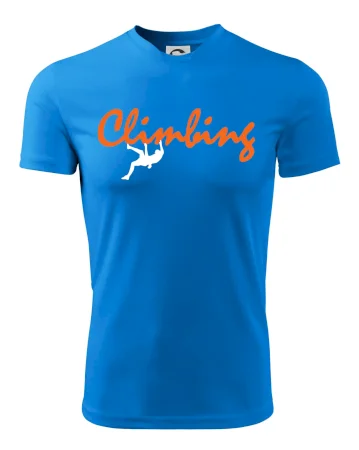 Climbing písací text