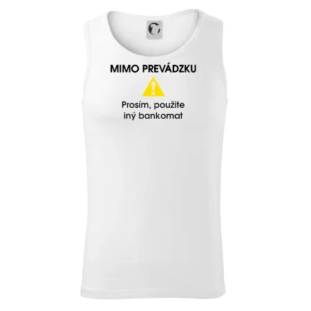 Mimo prevádzku prosím, použite iný bankomat