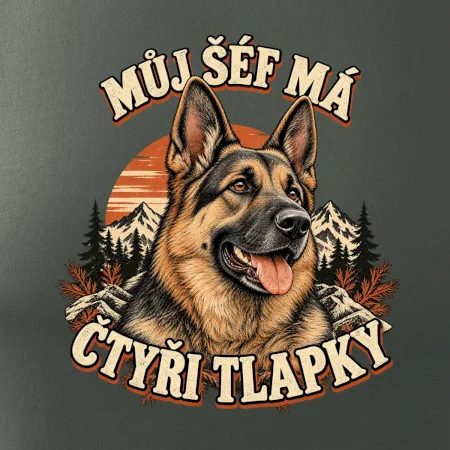 Můj šéf má čtyři tlapky - německý ovčák