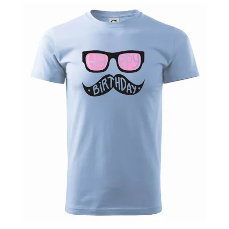 Mustache narozeniny - okuliare