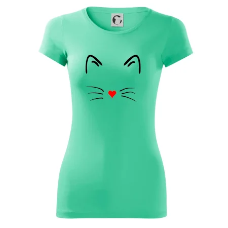 Mačka - srdce namiesto nosa