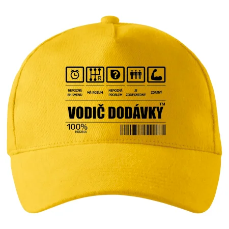 Čiarový kód - Vodič dodávky