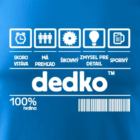 Čiarový kód - dedko