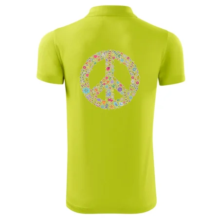 Peace symbol lístočky