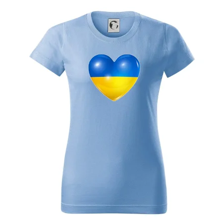 Ukrajina srdce vlajka