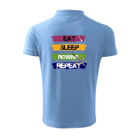 Eat sleep rowing repeat farebné
