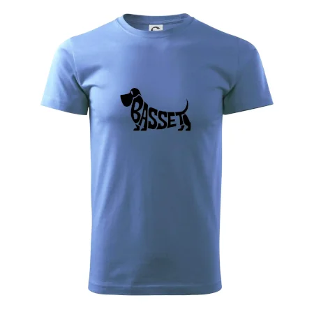 Basset nápis v tele