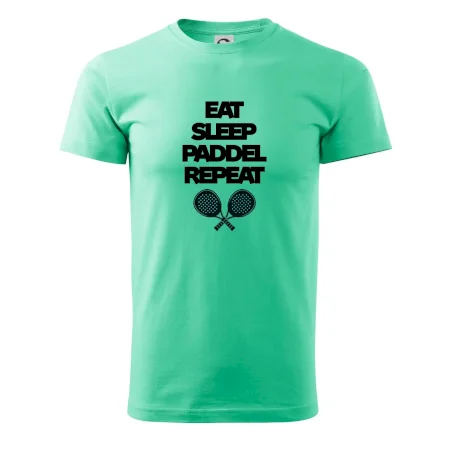 Eat sleep padiel repeat pod sebou