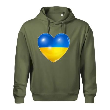 Ukrajina srdce vlajka