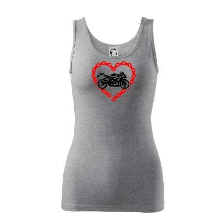 Moto srdce reťaz - cestná