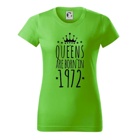 Queens are born in 1972