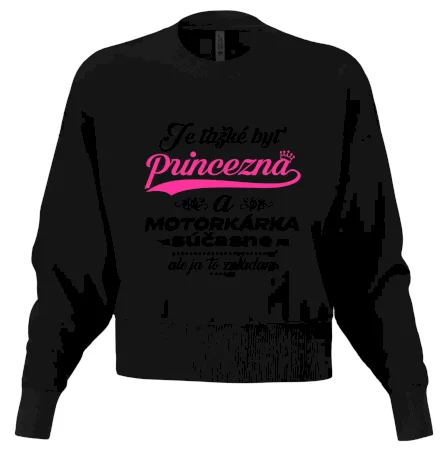 Je ťažké byť princezná motorkárka
