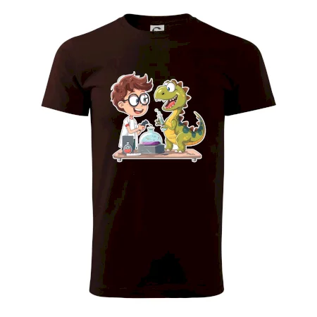 Chemik a dinosaurus - chlapec