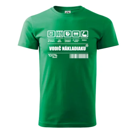Čiarový kód - Vodič nákladiaku