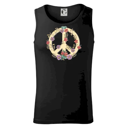 Peace symbol pieskový