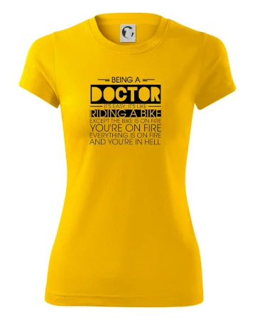 Being a doctor - bike