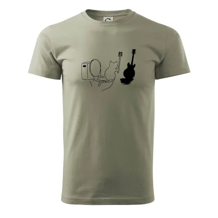Mačka a gitara WC