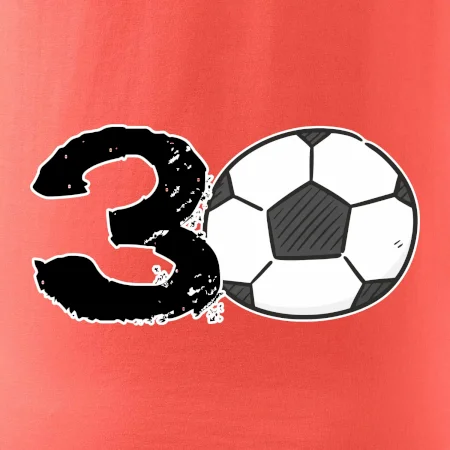 Futbal okrúhle narodeniny 30