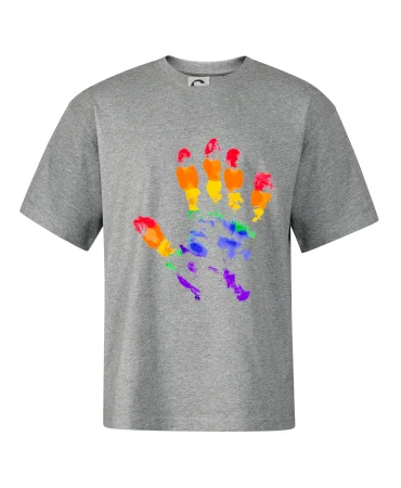 LGBT hand print
