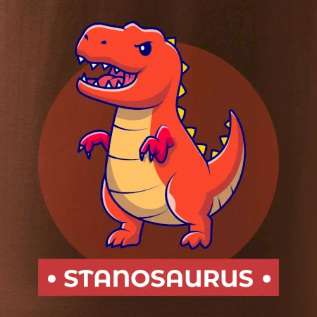 Dinosaurie mená - oranžový dinosaurus