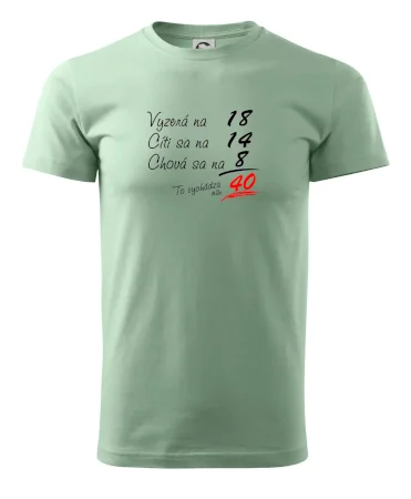 Vyzerá, cíti sa, chová sa - 40 rokov