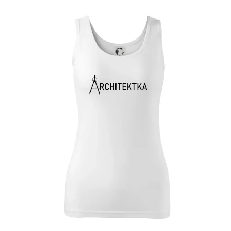 Architektka nápis