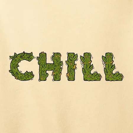 Konopi nápis chill