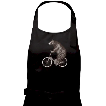Medveď na bicykli