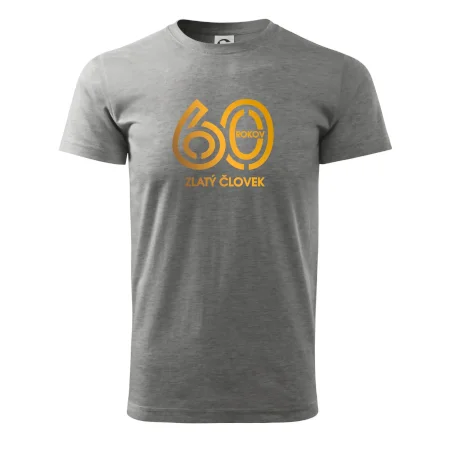 60 rokov zlatý človek
