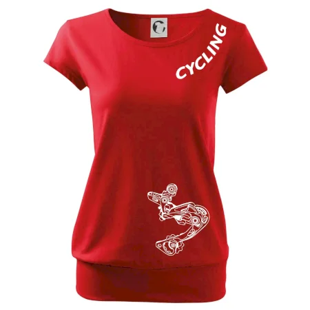 Cycling nápis šikmo