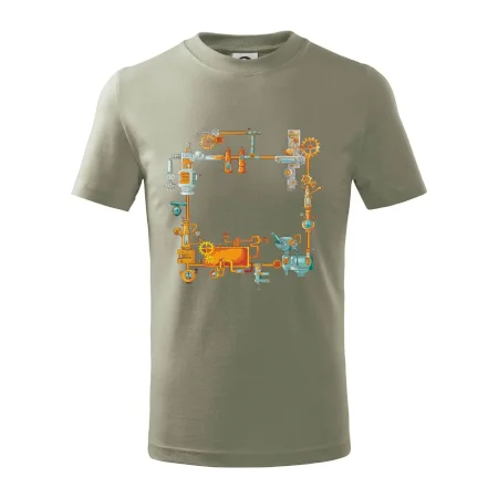 Steampunk farebná zostava