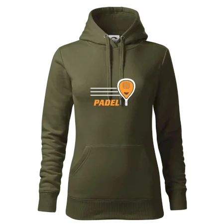 Padel - oranžová raketa