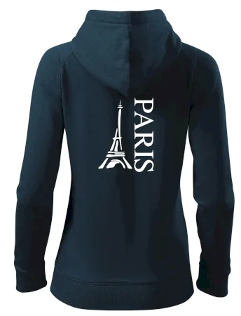 Paris nápis Eiffelovka na výšku