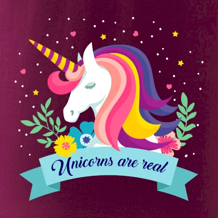 Unicorns are real dúhový