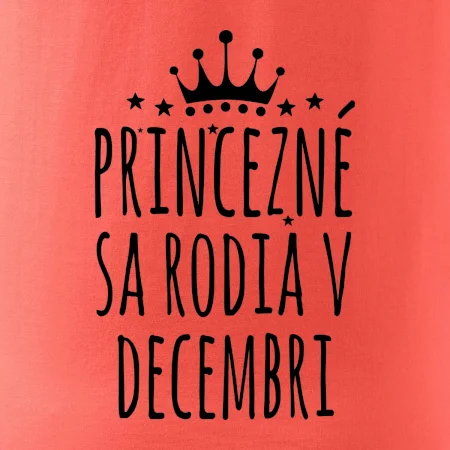 Princezné sa rodia v decembri