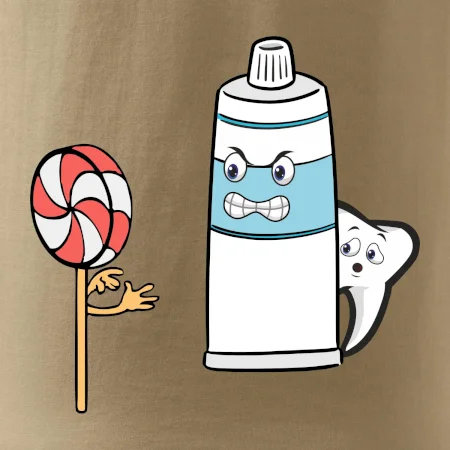 Lízátko pasta zuby