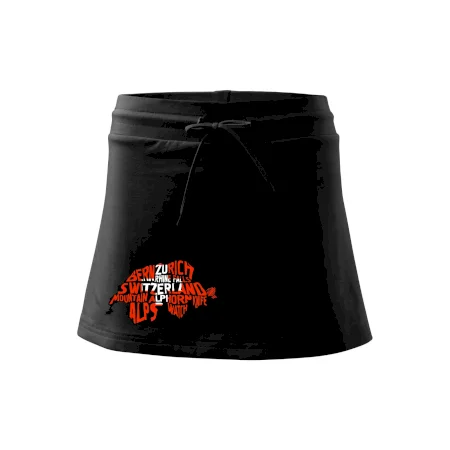 Mapy - názvy miest - Švajčiarsko