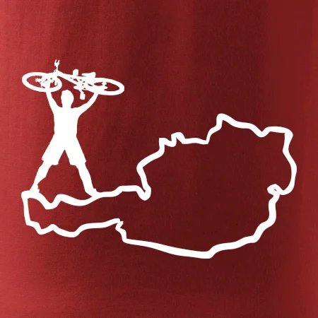 Cyklista - Mapa Rakúska