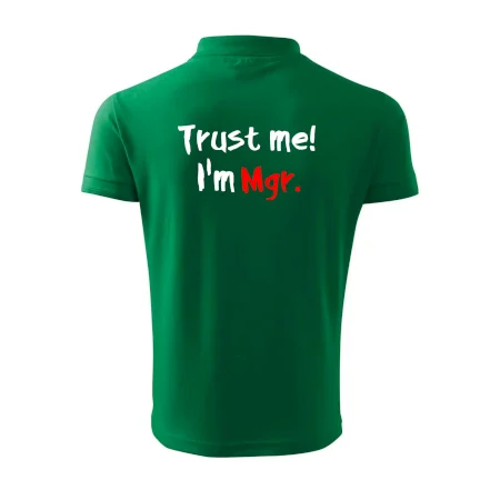 Trust me I´m  Mgr. / Ver mi som Magister.