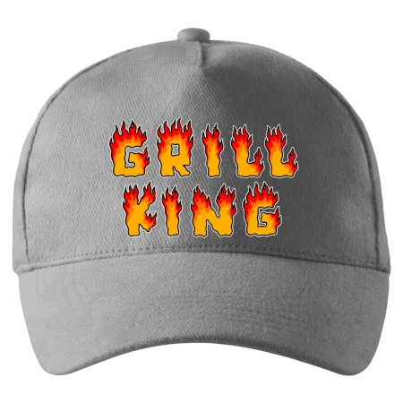 Grill King ohnivý nápis