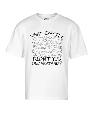 What exactly didnt you understand Chemistry