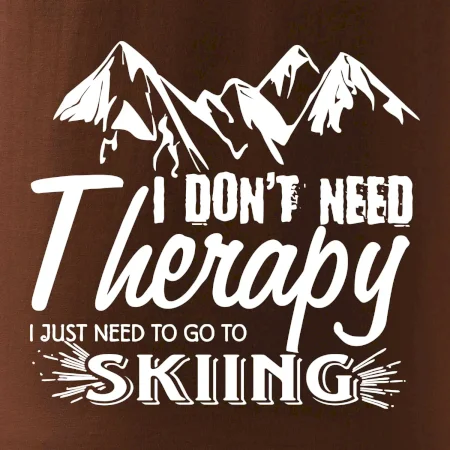 I dont need therapy - Skiing